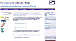 Desktop Screenshot of metalurgija.org.rs